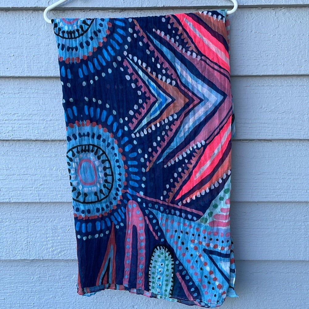 COLORFUL LIGHTWEIGHT Wrap/Coverup/Scarf/Sarong